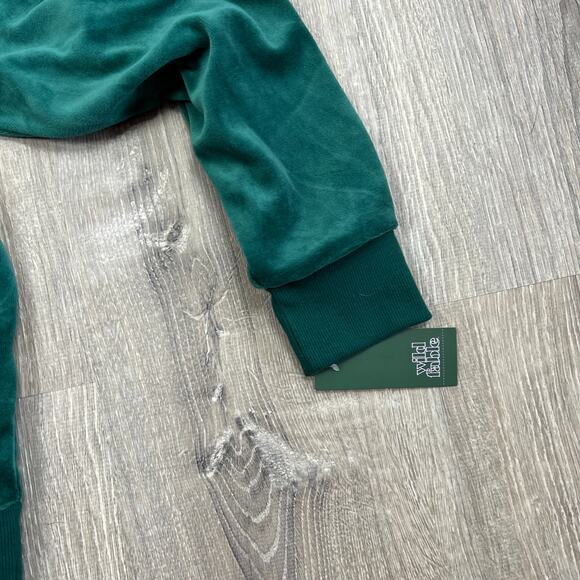 Wild Fable Women's Dark Green Velour Tunic Sweatshirt - Size Small - NWT - Picture 5 of 7